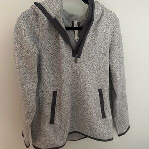 Lululemon Gray Quarter-Zip Sweater
